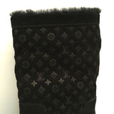 Louis Vuitton Black Shearling Boots