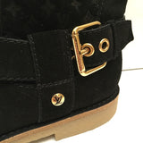 Louis Vuitton Black Shearling Boots