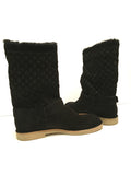 Louis Vuitton Black Shearling Boots