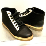 Chanel Hi-Tops Unworn Black