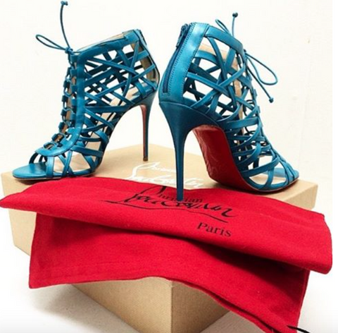 Louboutin Laurence Caged Heels
