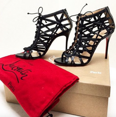 Louboutin Laurence Caged Heels