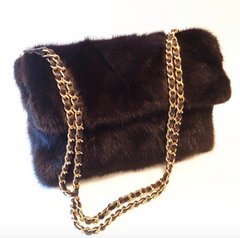 Mink Flap Bag