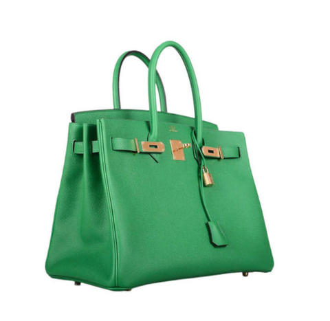 Hermes Birkin Bag 35 Bambou Gold Hardware